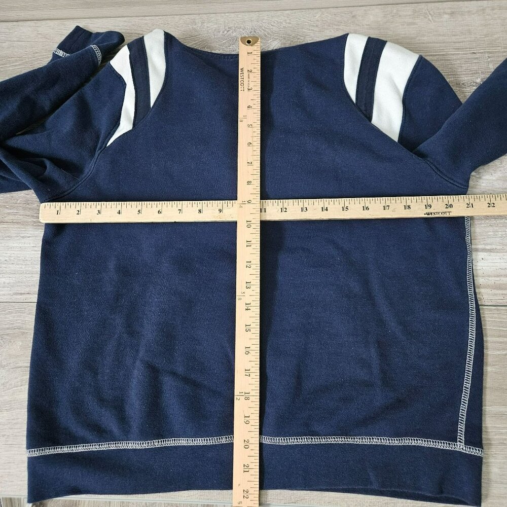 University Of Michigan Wolverines NCAA Navy Blue Hoodie By Pro Edge Jr XL / W M - Picture 15 of 16